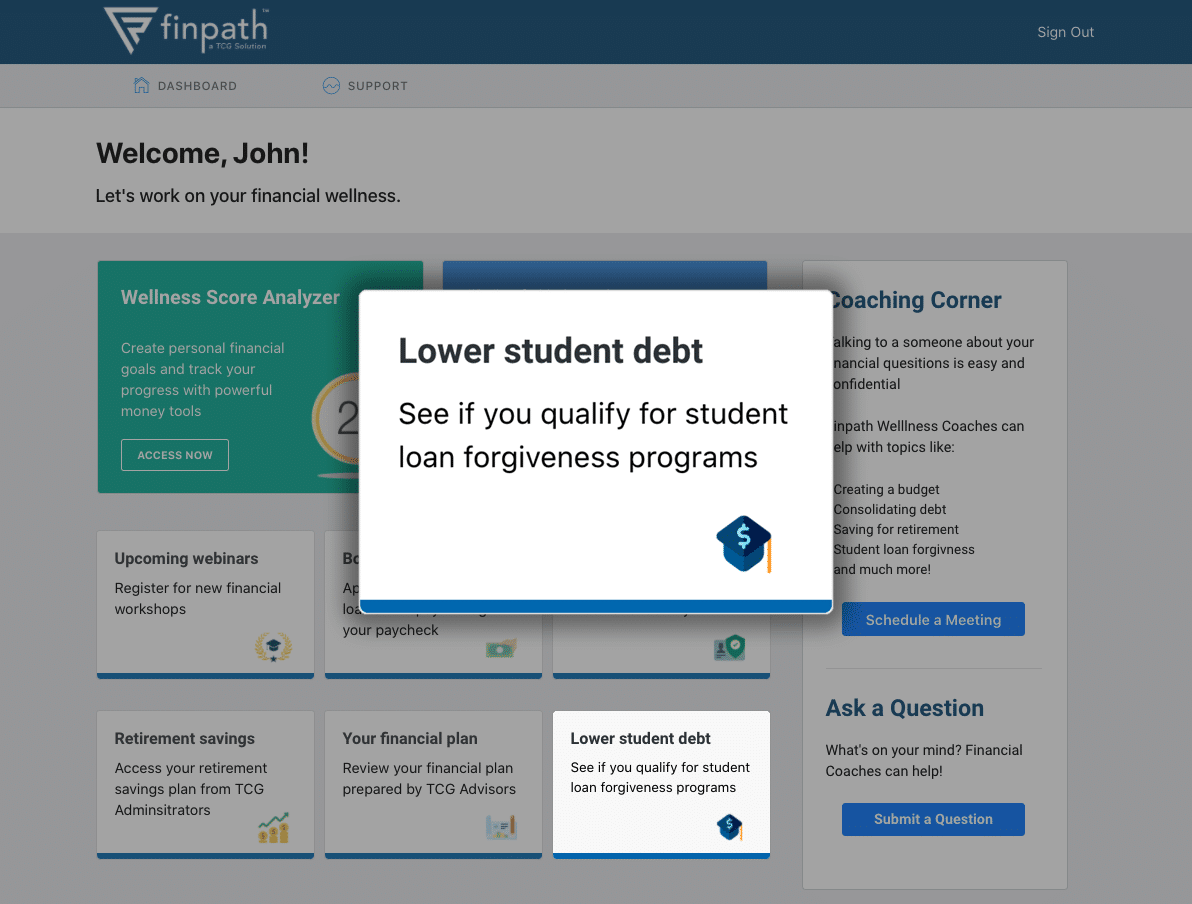 Student loan planning