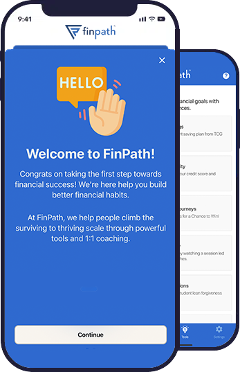Request a Link to the FinPath Mobile App